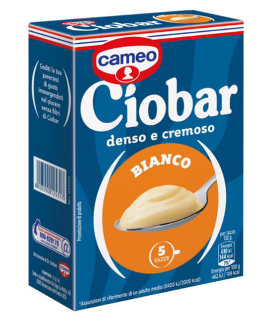Cameo - Ciobar Cioccolato Bianco 125g