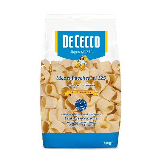 De Cecco - Mezzi Paccheri Lisci Nr.225 500g
