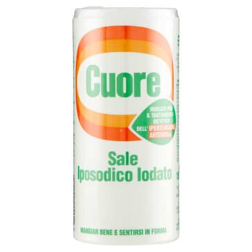 Cuore - Sale Iposodico Iodato 180g