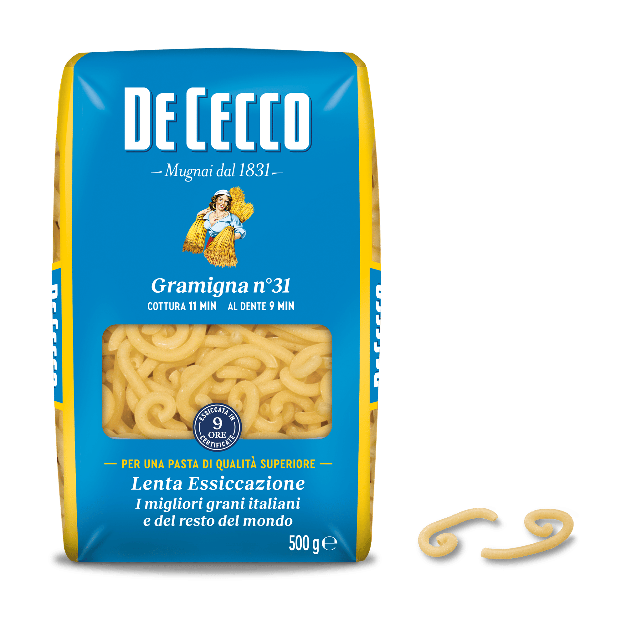 De Cecco - Gramigna Nr.31 500g