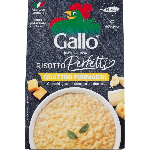Gallo - Risotto Pronto ai Quattro Formaggi 175g