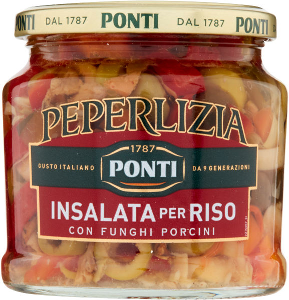 Ponti Peperlizia Setas Porcini - Aliño para ensaladas de arroz 350g