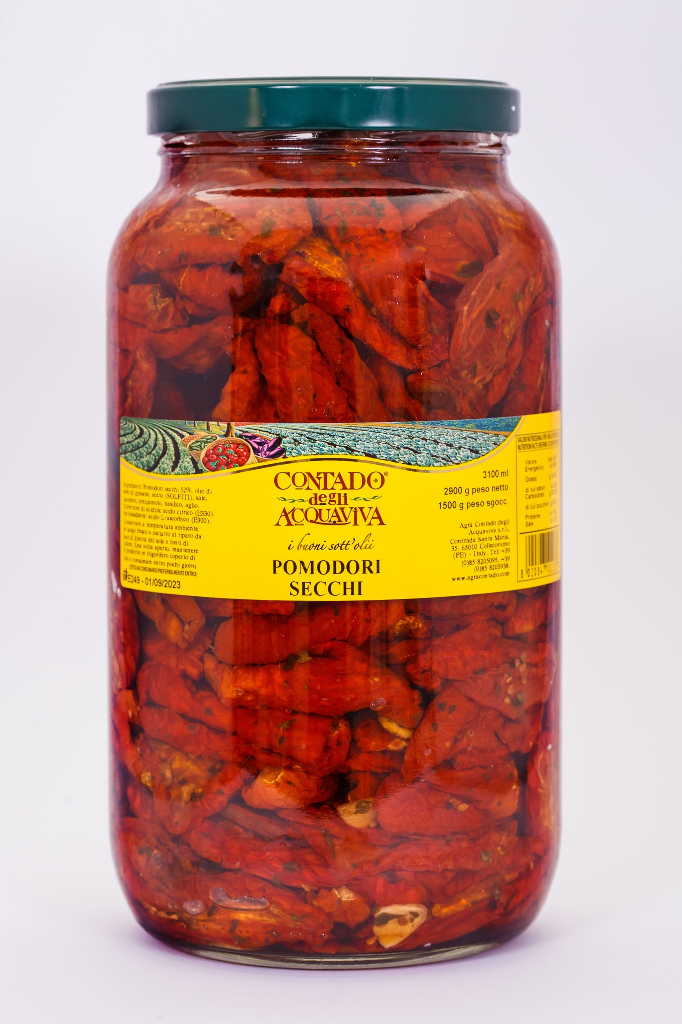 Contado - Dried Tomatoes 2900 gr