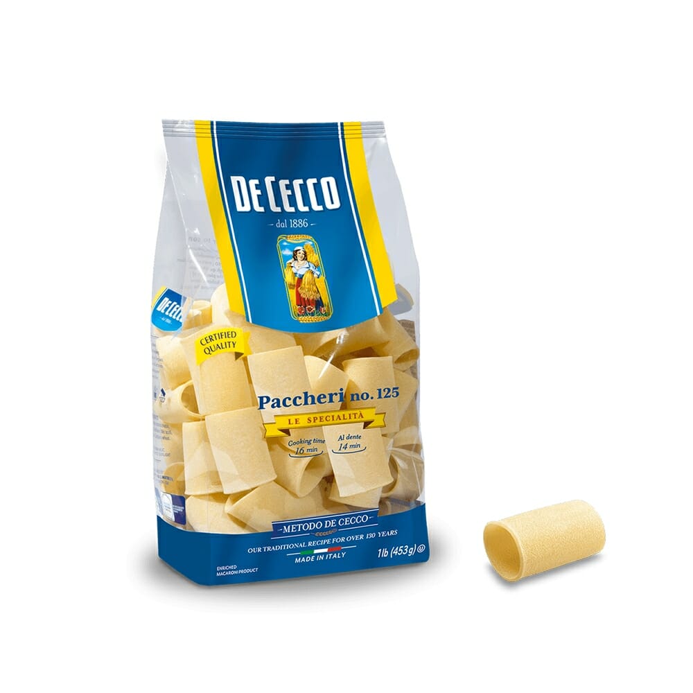 De Cecco - Paccheri Lisci Nr. 125 500g