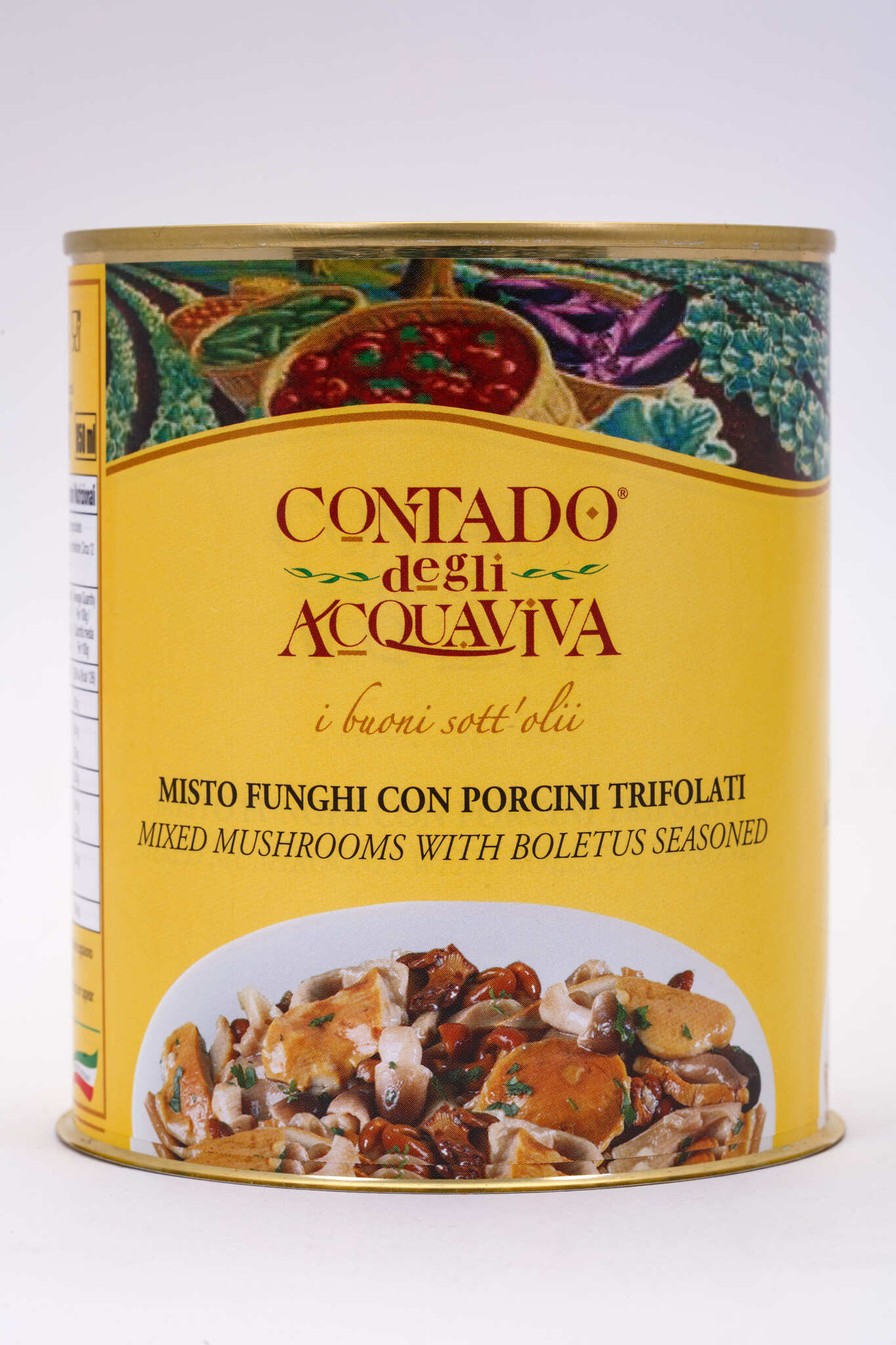 Contado - Cogumelos Mistos Trifoliados com Cogumelos Porcini Lata 850 ml