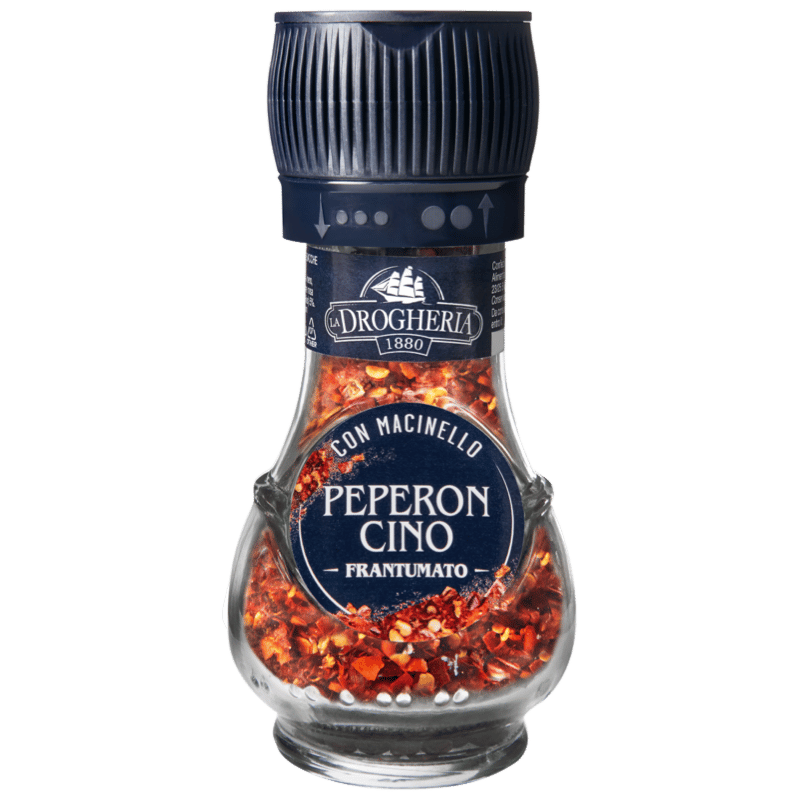 La Drogheria - Peperoncino Frantumato con Macinino 40g