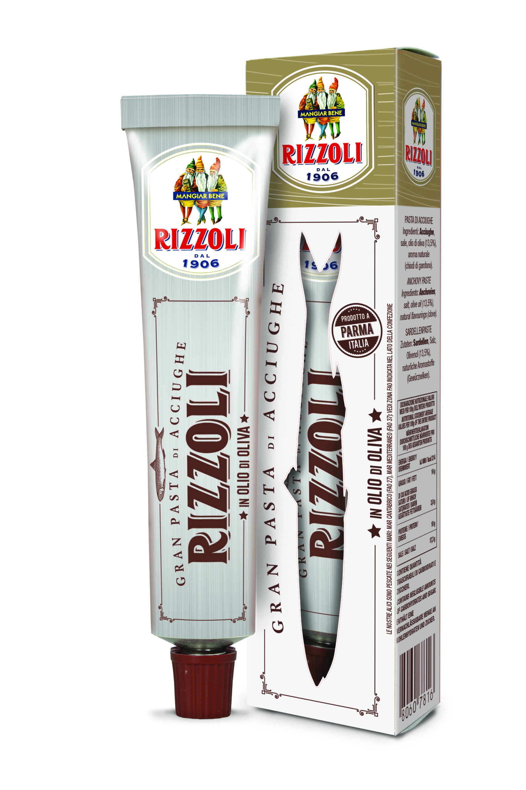 Rizzoli - Gran Pasta di Acciughe in Tubo 60g