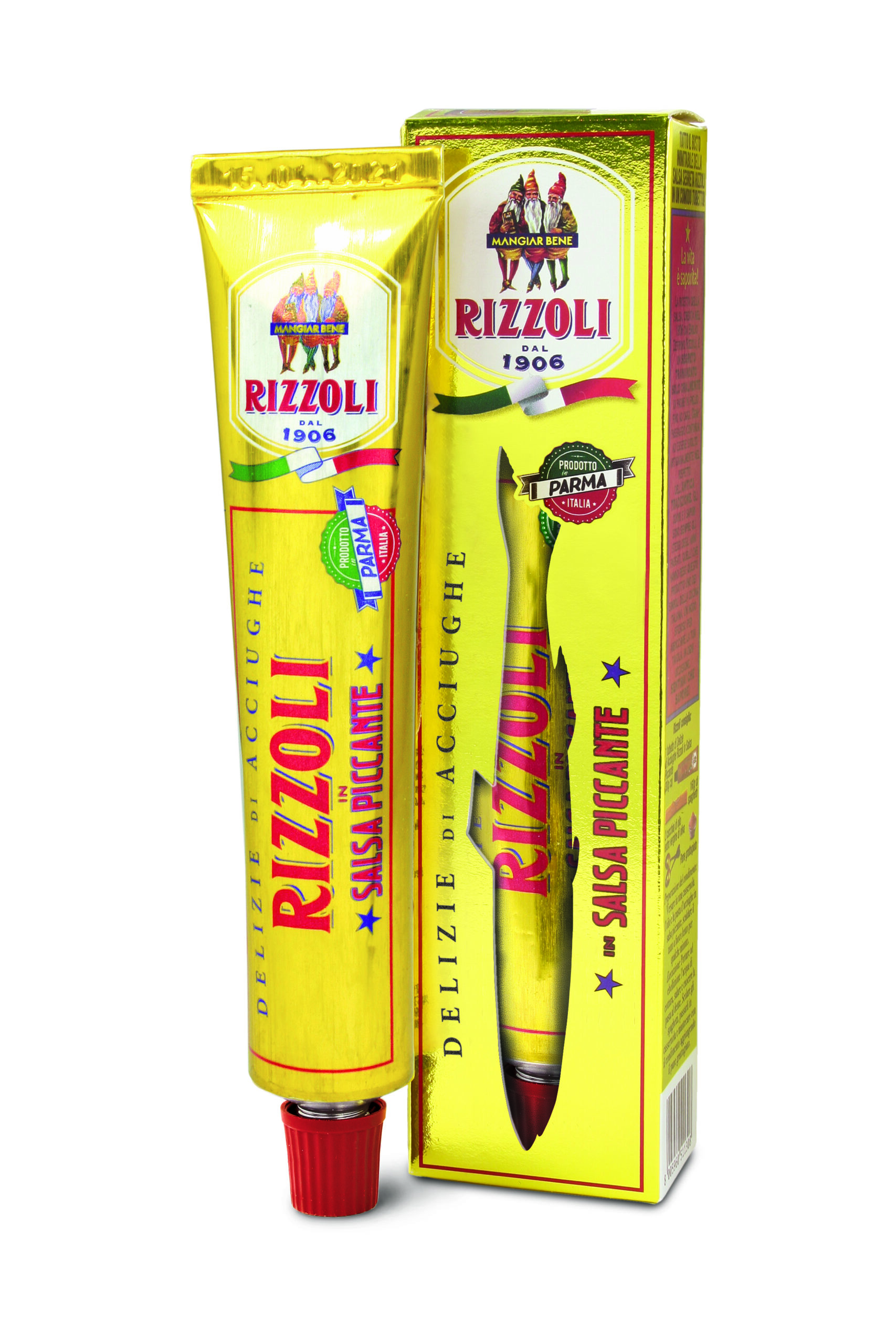 Rizzoli - Gran Pasta di Acciughe in Salsa Piccante Tubo 60g