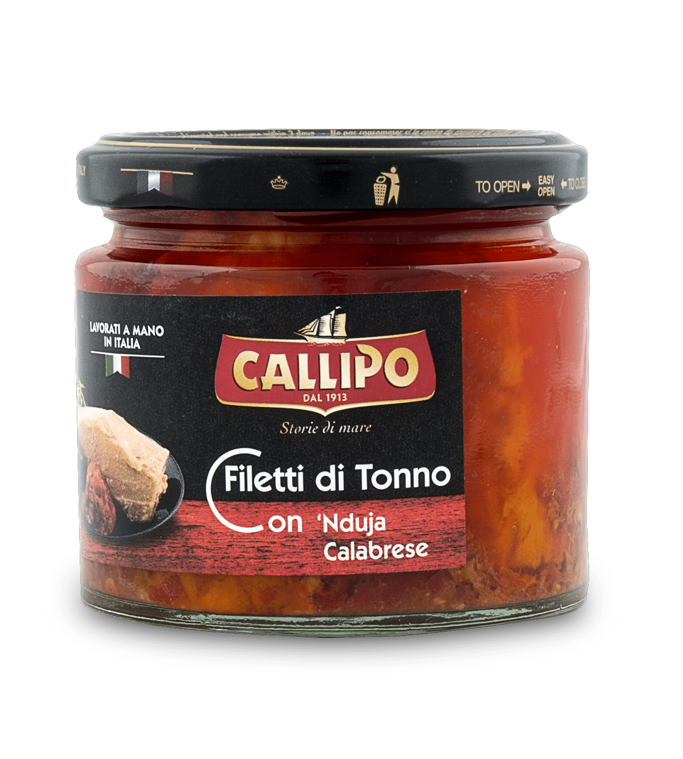 Filetti di Tonno con Nduja Callipo