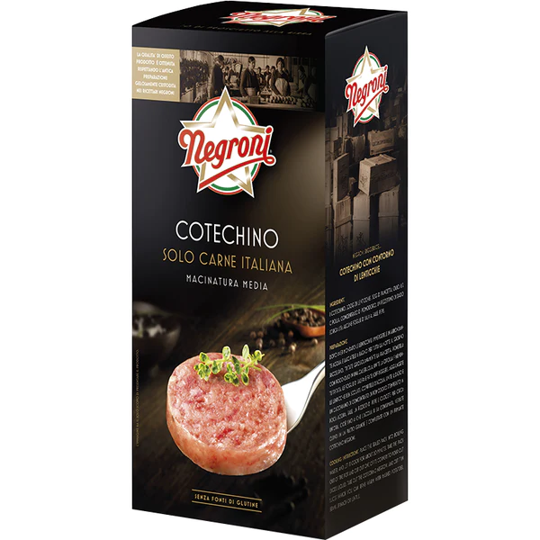 NEGRONI - Cotechino Tradizionale 100% Italiano 500g