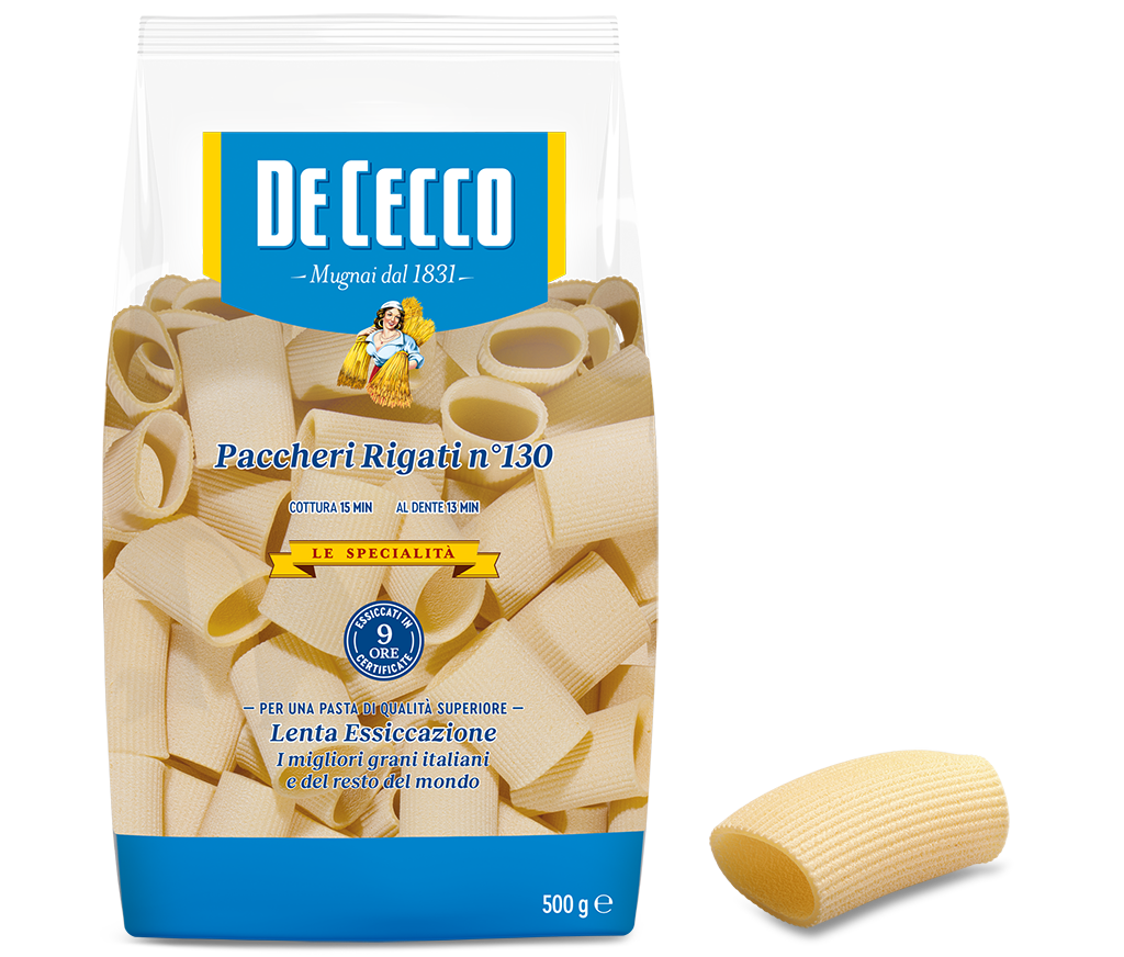 De Cecco - Paccheri Rigati Nr. 130 500g