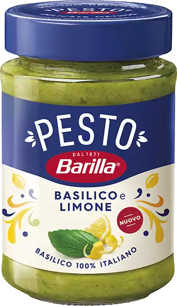 Barilla - Pesto Basilico e Limone 190g (Nuovo!)