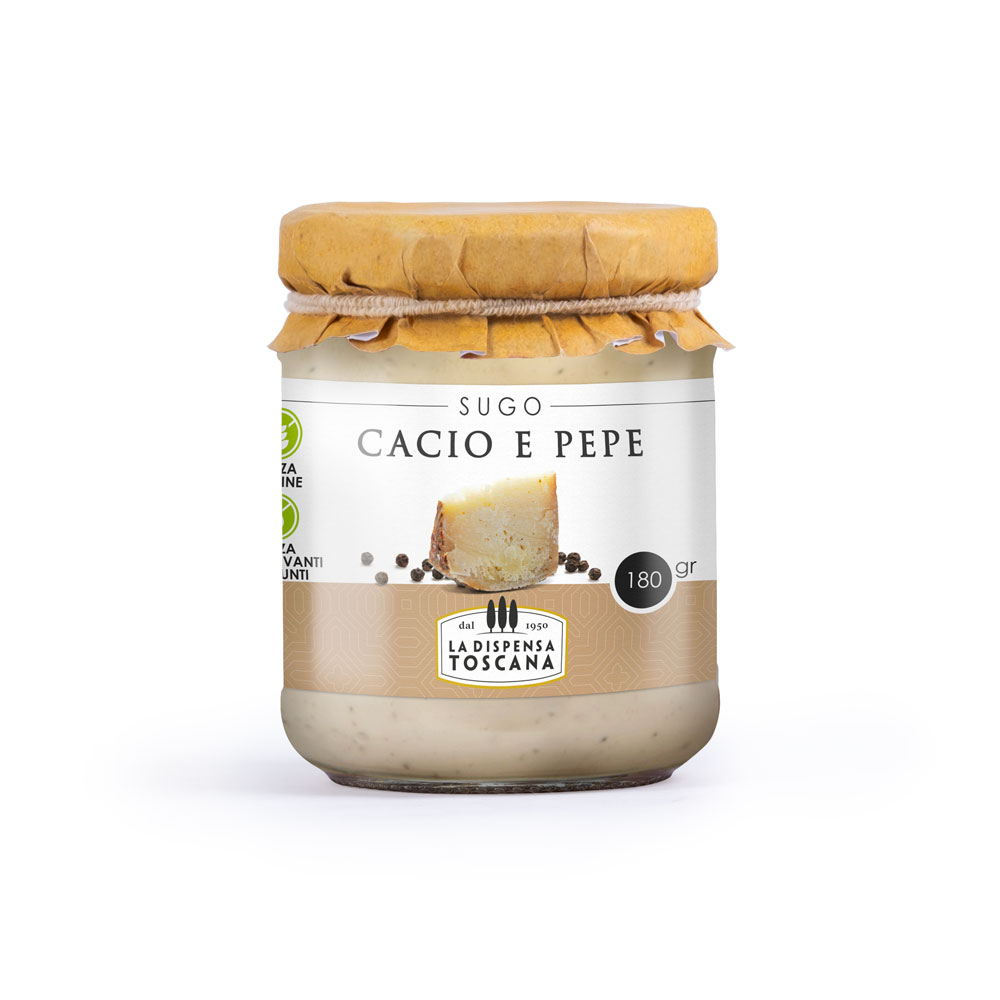 Dispensa Toscana - Salsa Cacio e Pepe 180g