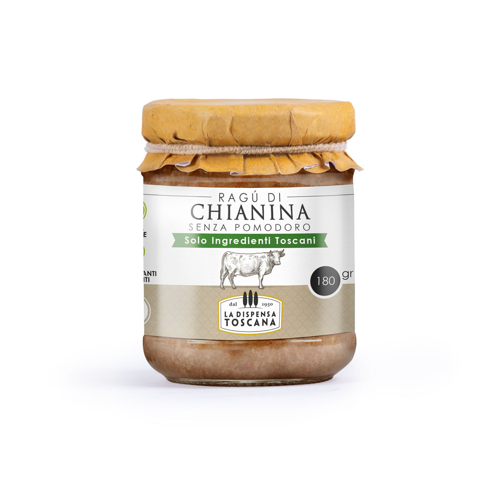 Dispensa Toscana - Ragu di Carne Chianina DOP - 180g