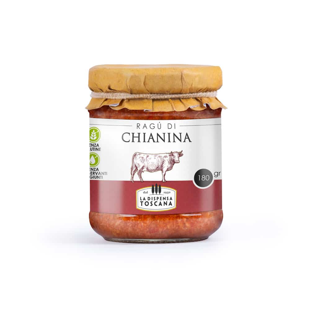 Dispensa Toscana - Ragu' di Carne Chianina DOP 180g