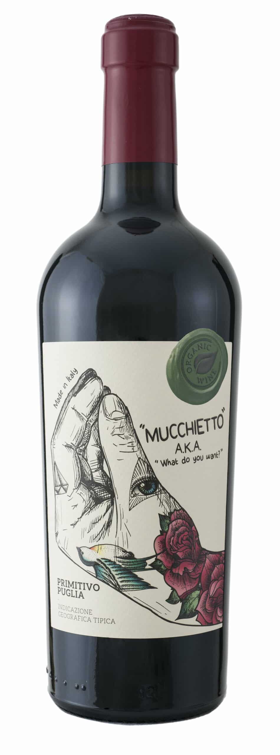 Pasqua  Mucchietto Primitivo Puglia 2022 IGT ORGANIC 0.75L