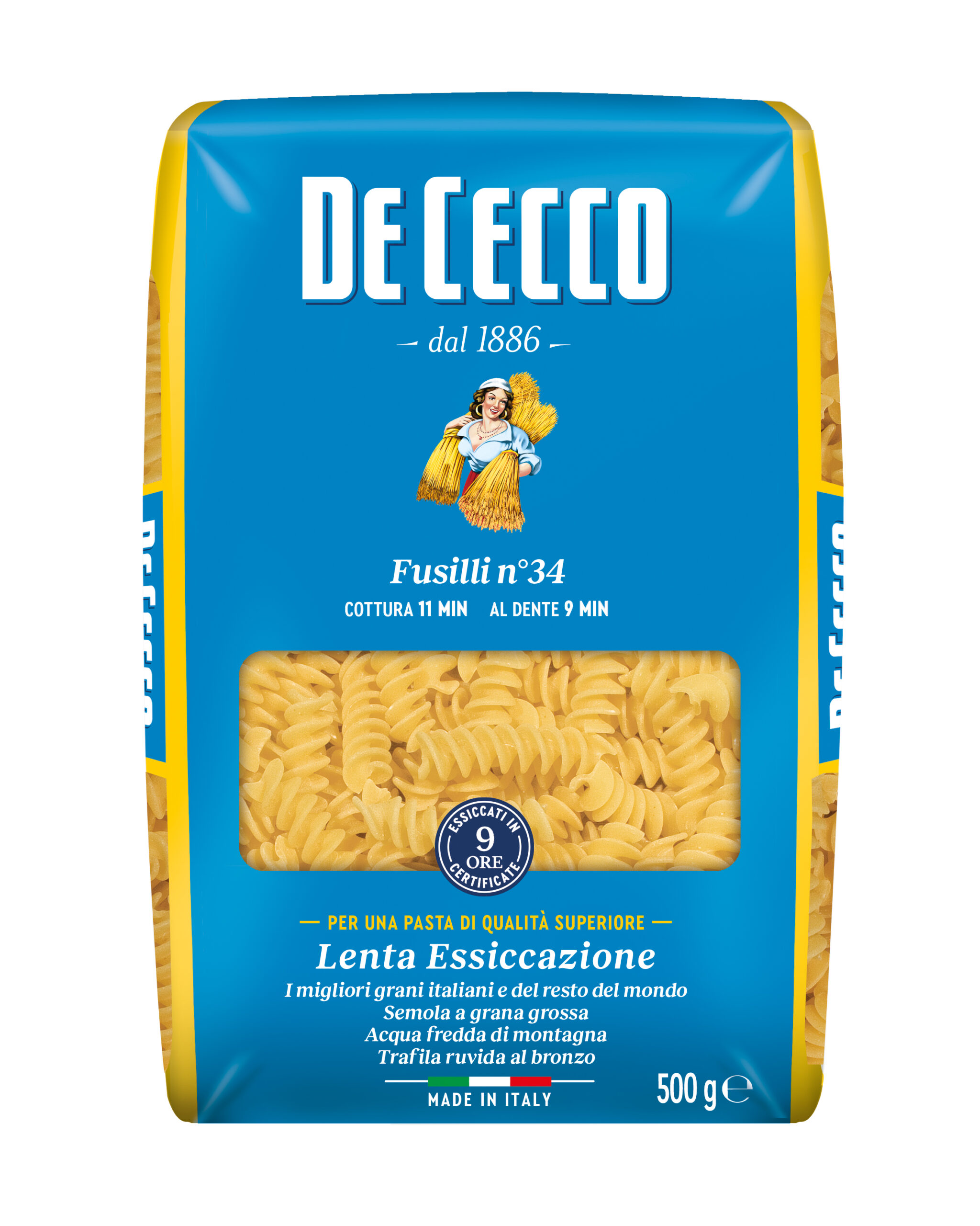 De Cecco - Fusilli 500g Nr.34