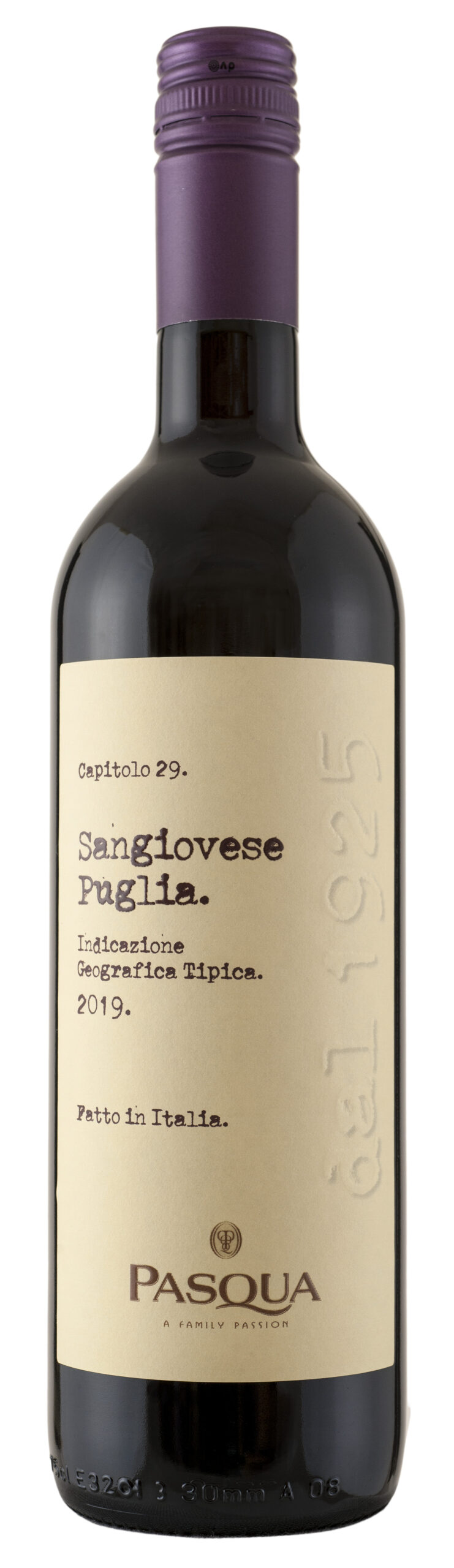 Pasqua - Sangiovese Puglia IGT 2020 Capitoli 0,75L