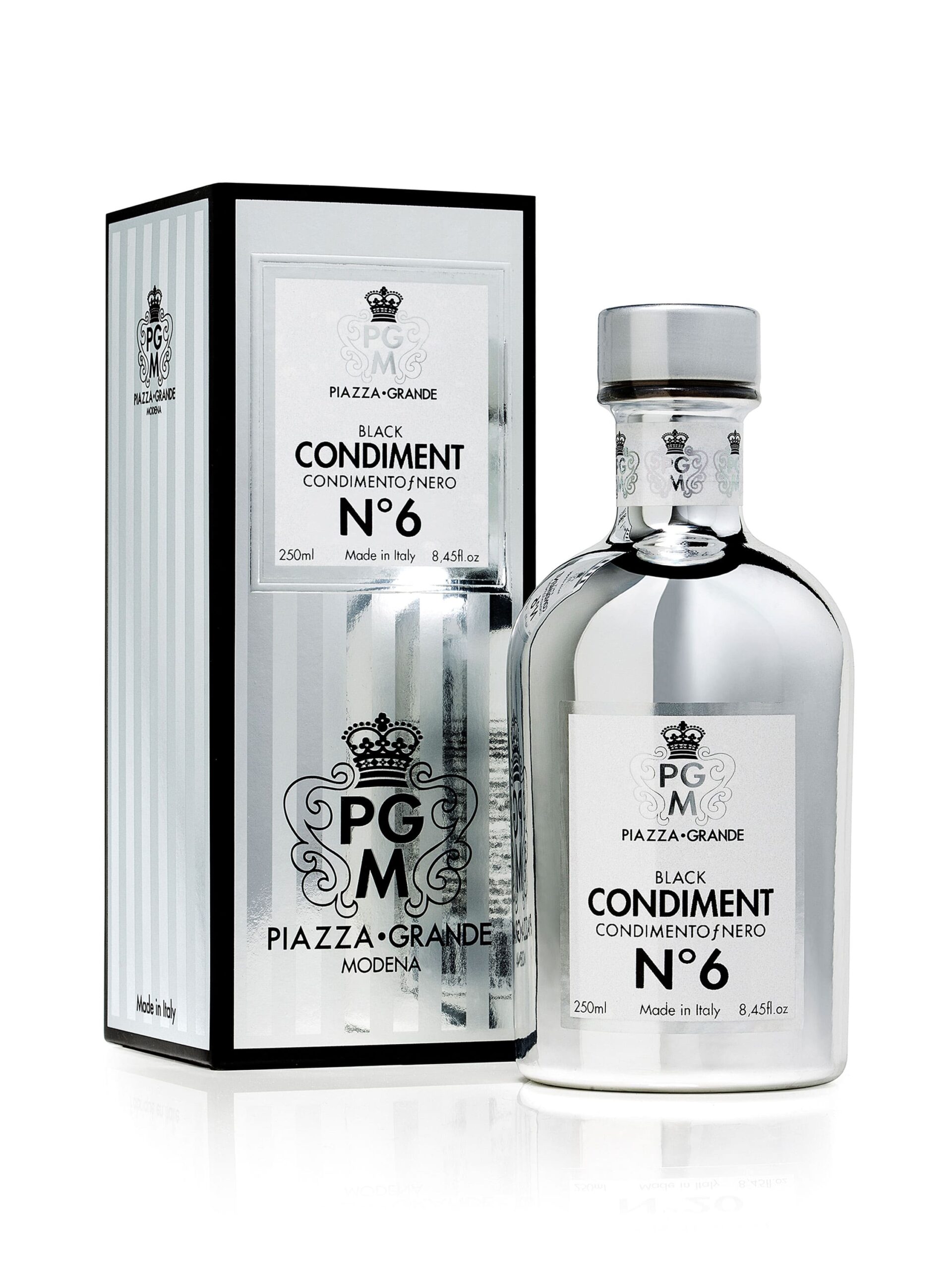 Mussini - Condimento Nero di Aceto Balsamico IGP – ARGENTO n°6 250ml