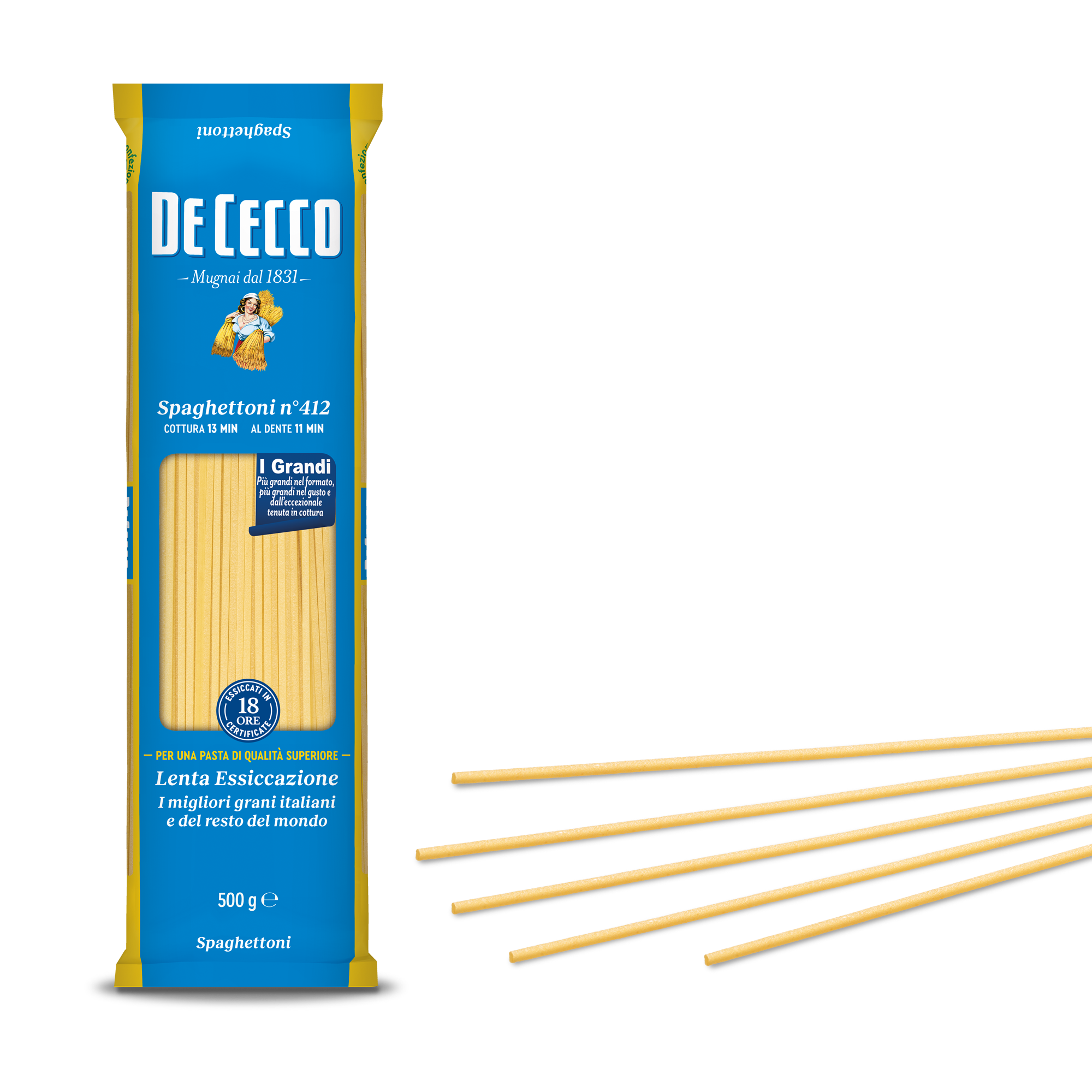 De Cecco - Spaghettoni nr. 412 500g