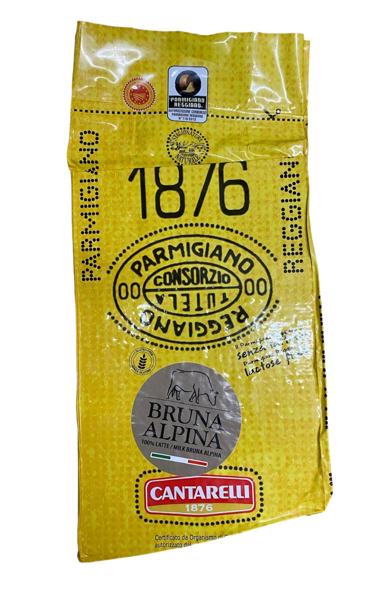 Cantarelli - Parmigiano Reggiano  "VACCA BRUNA ALPINA" DOP 500g