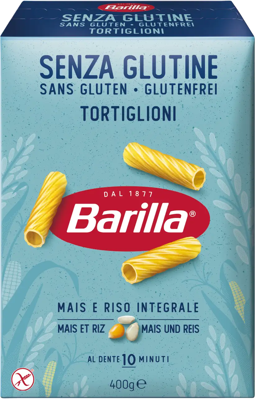 Barilla - Tortiglioni Sin Gluten - 400g