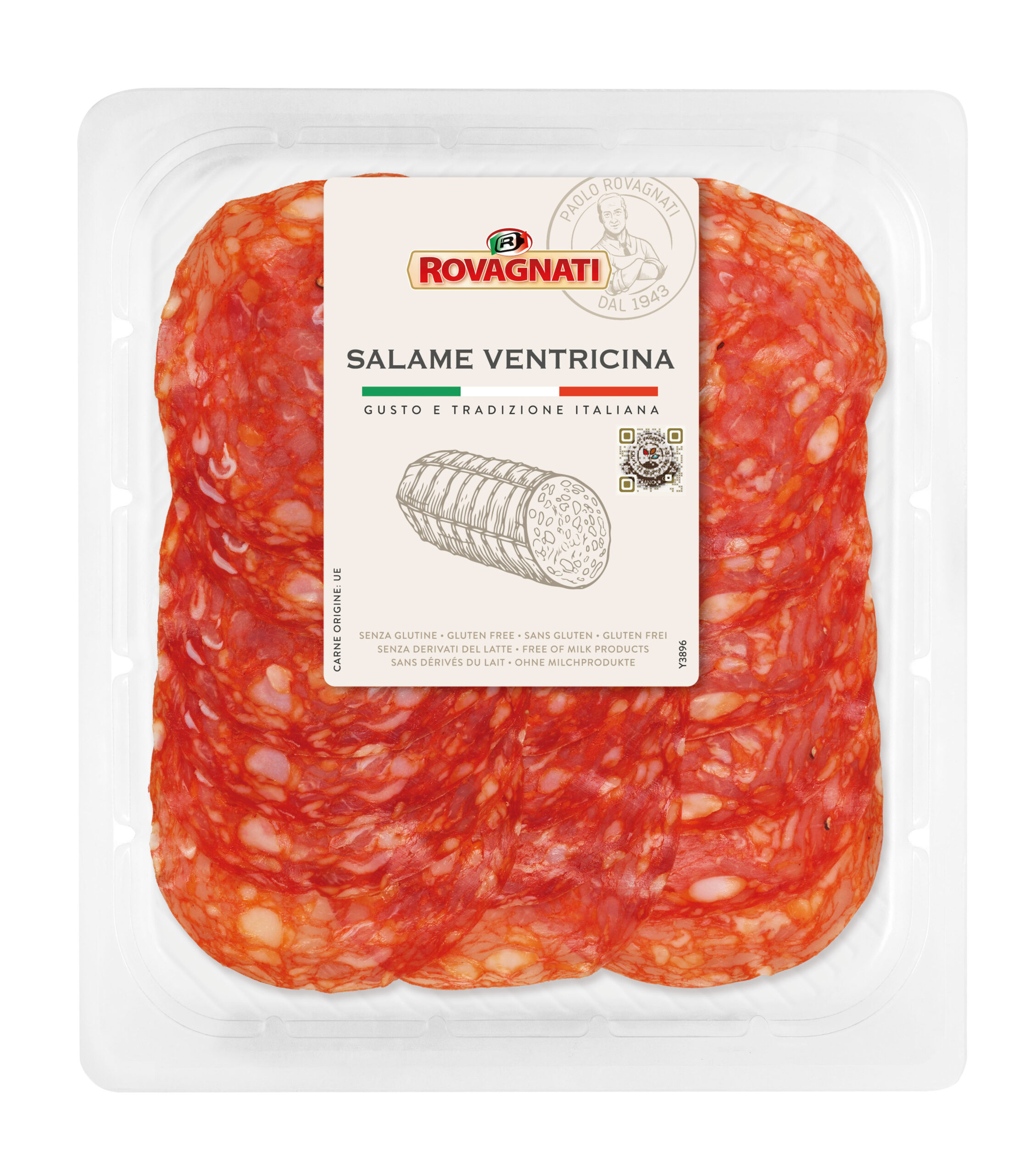 Rovagnati - Salame Piccante Ventricina 100g