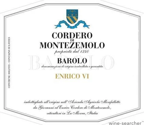 Cordero di Montezemolo - Barolo Enrico VI BIO 2020 DOCG - 5L