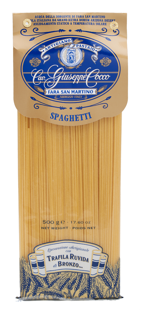 Cav. Giuseppe Cocco – Trafila Ruvida – Spaghetti – 500g