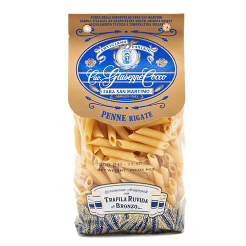 Cav. Giuseppe Cocco – Trafila Ruvida – Penne Rigate – 500g