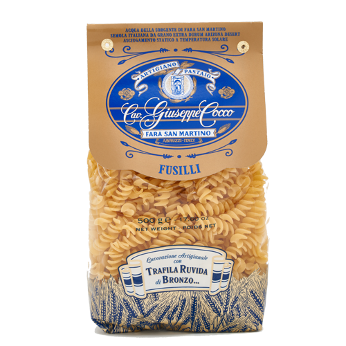 Cav. Giuseppe Cocco – Trafila Ruvida – Fusilli – 500g