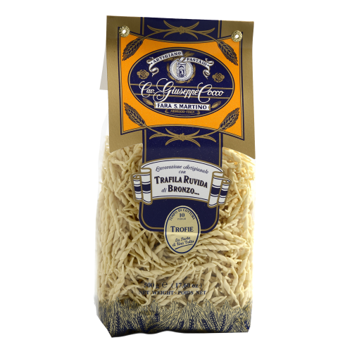 Cav. Giuseppe Cocco – Pasta di una volta – Trofie – 500g