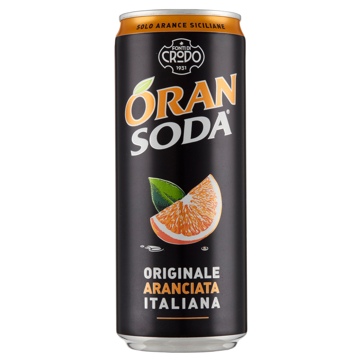 Crodo - OranSoda Aranciata in lattina 33cl