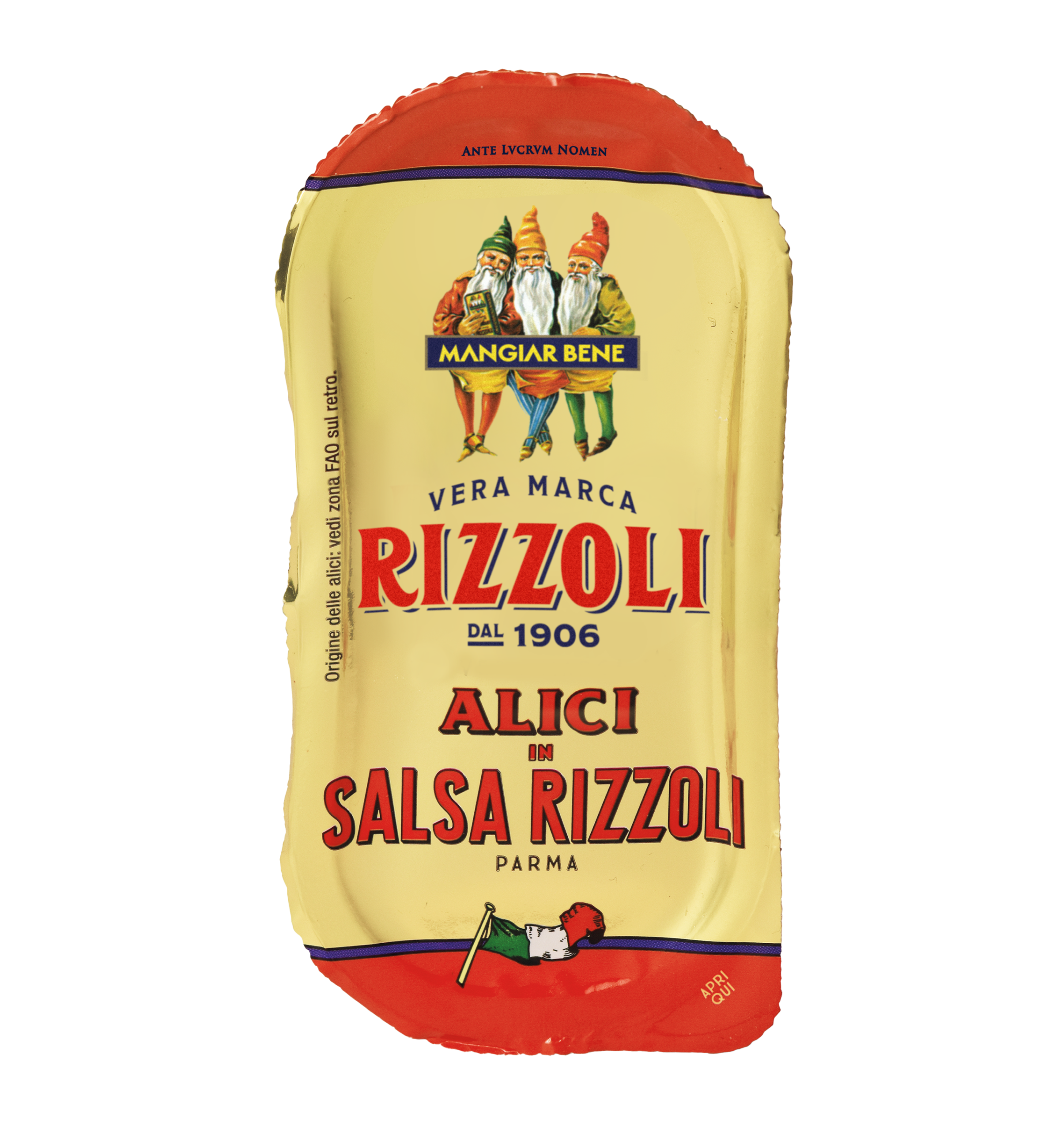 Rizzoli - Filetti di Alici in Salsa Piccante vaschetta 40g