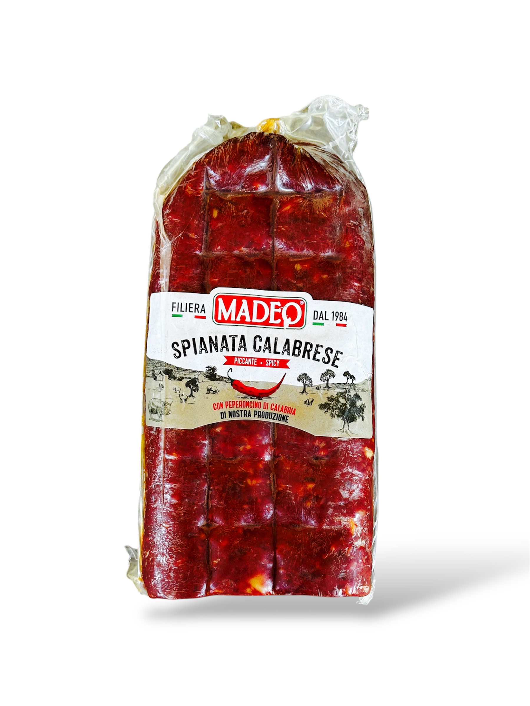Madeo - Spianata Calabrese Piccante 1/2 ~900 gr