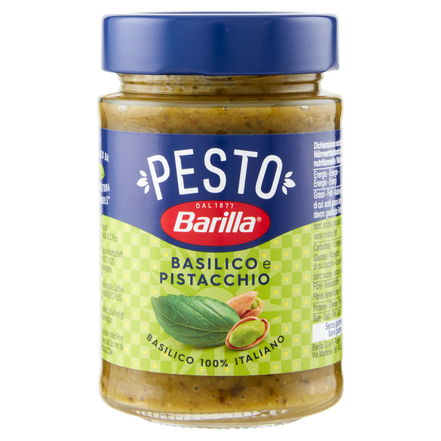 Barilla - Pesto Basilico e Pistacchio 190g