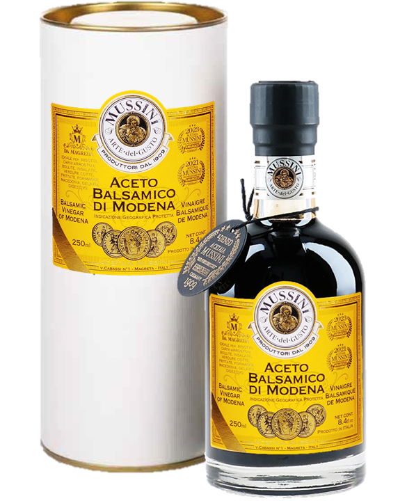 Mussini - Balsamic Vinegar of Modena IGP- IL DENSO 5 Medals of Gold - 250ml