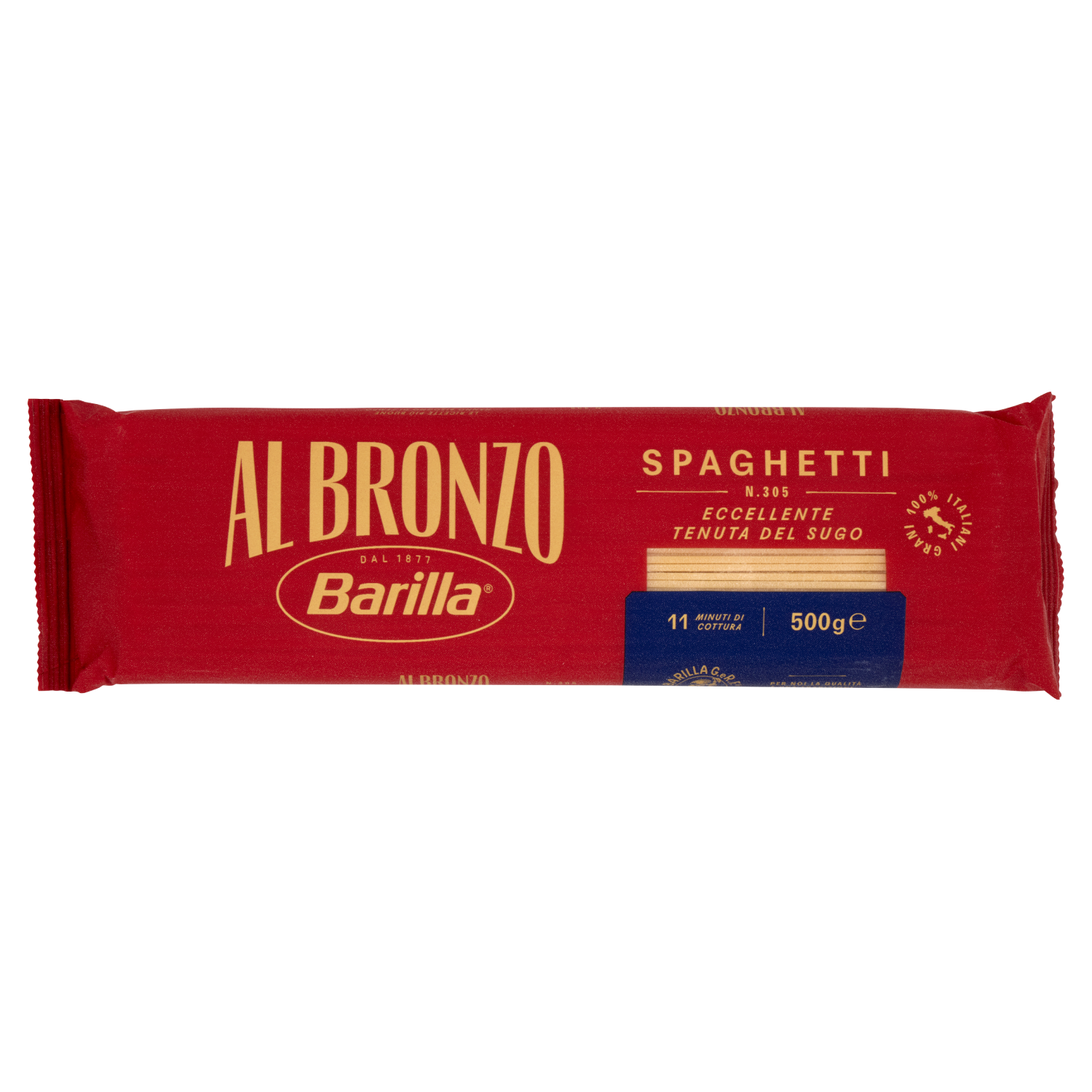 Barilla Bronzo - Espaguetis 500g