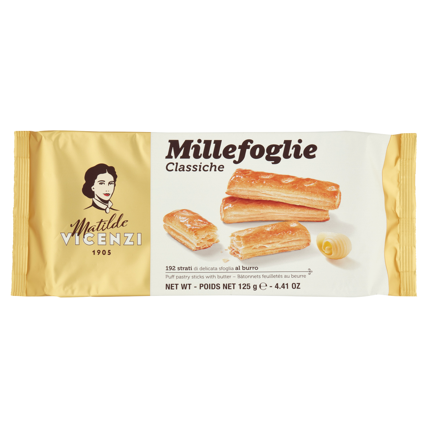 Vicenzi - Millefoglie Classiche 125g
