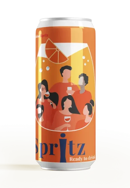 Aperiwine Spritz Lattina - Pack 4x 250ml