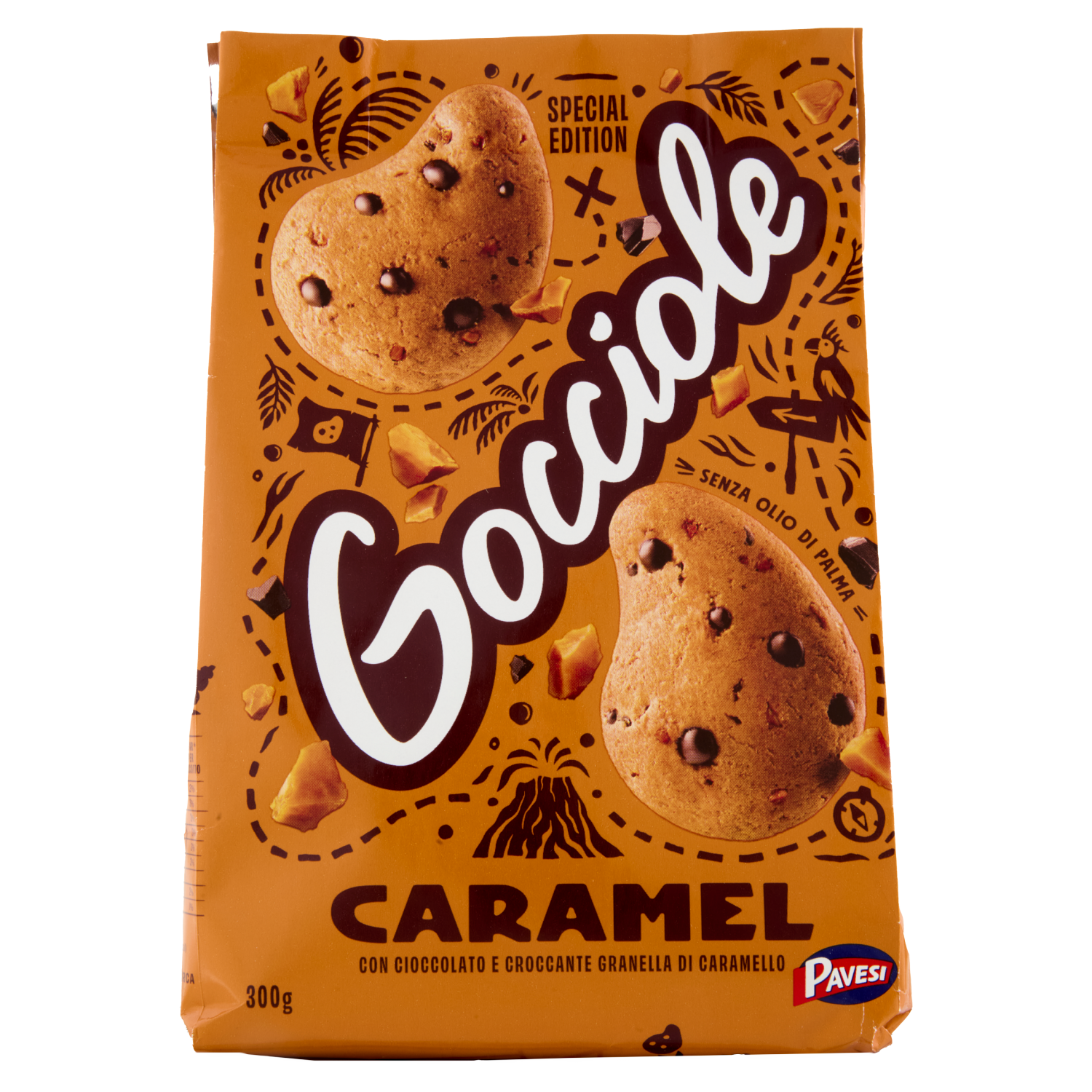 Pavesi - Galletas con trocitos de caramelo 300 g