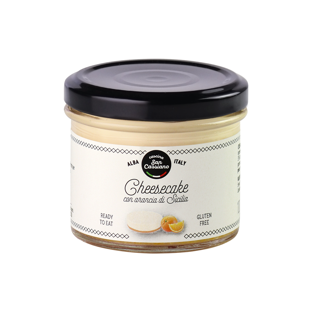San Cassiano - Cheesecake all'Arancia - 100g