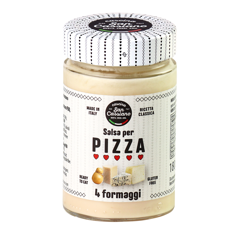 San Cassiano - Salsa per Pizza Quatro Formaggi - 180g