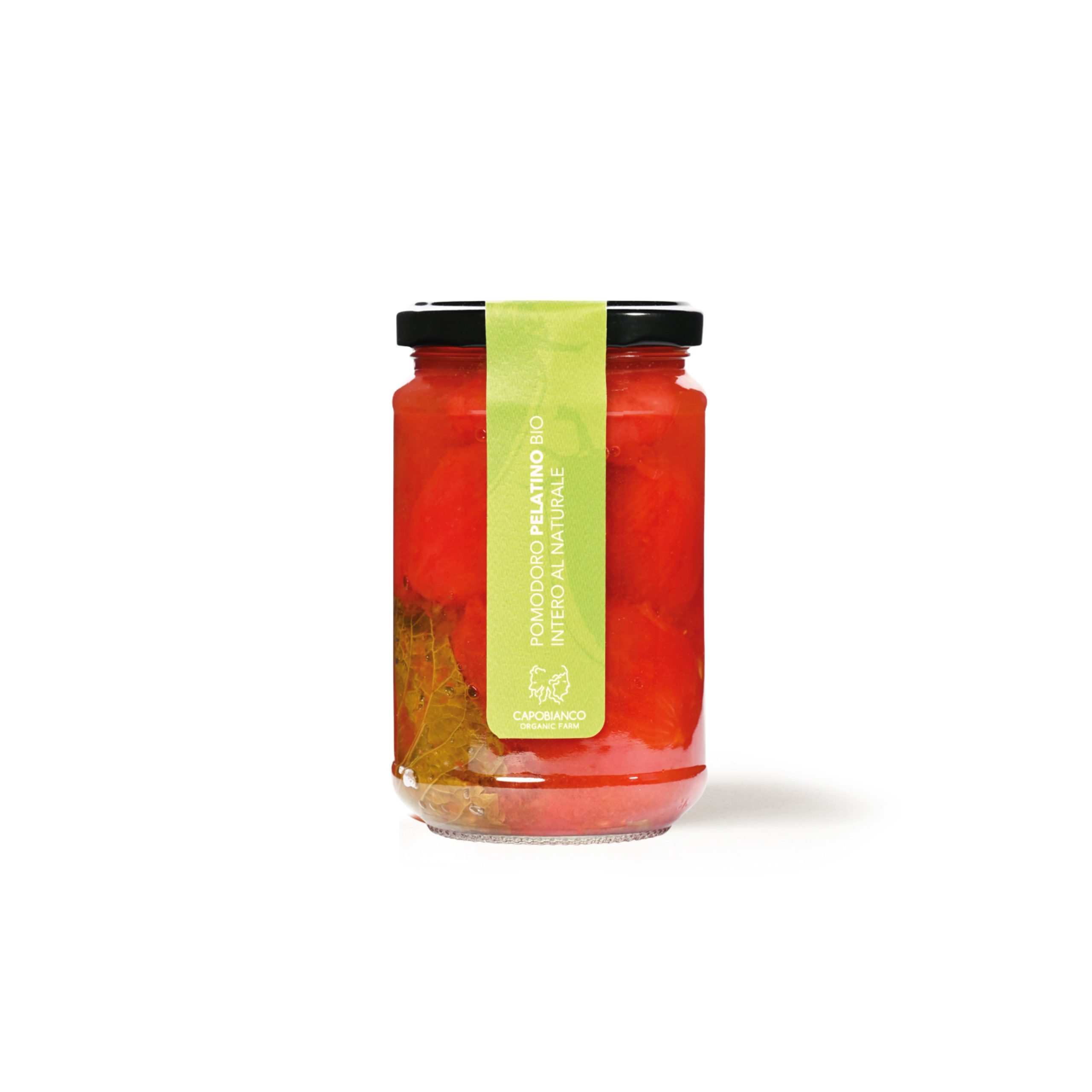 Capobianco - Pomodoro "Pelatino" BIO Intero al Naturale 300g