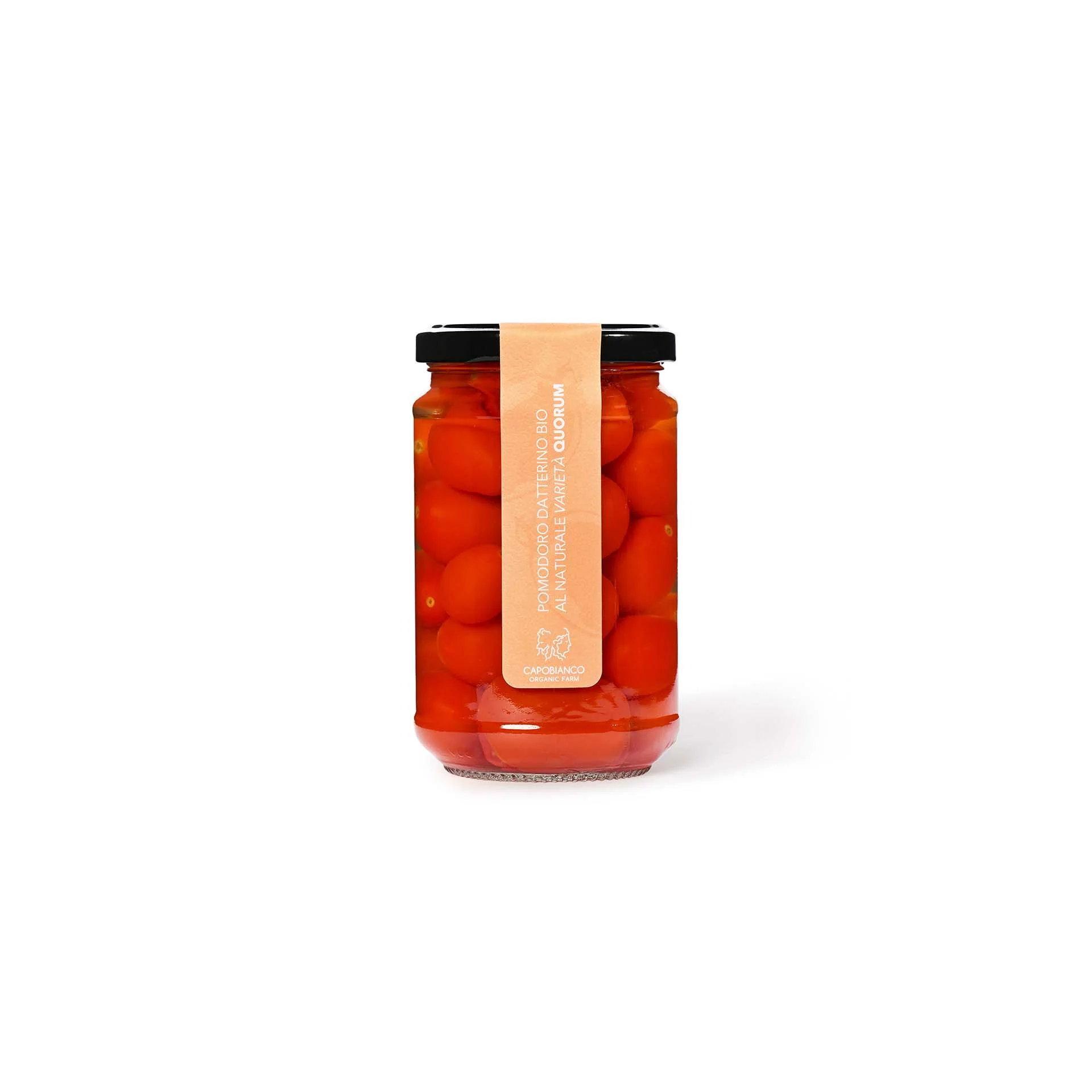 Capobianco - Pomodoro Datterino BIO al Naturale Varieta' Quorum 310g